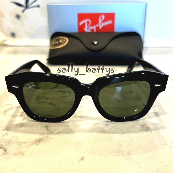 Ray-Ban (Store Display) State Street Black RB2186 - Picture 5 of 17